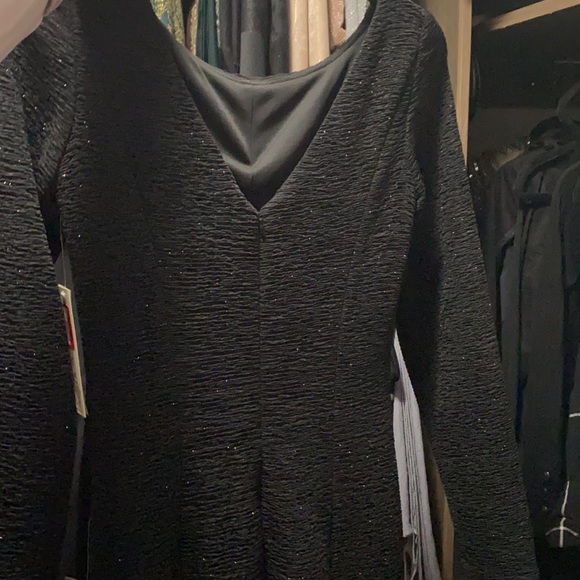 Eliza J black long sleeve dress - Picture 7 of 7